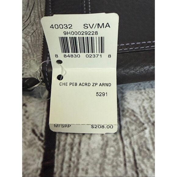 Coach pebbled leather wallet vintage NWT - Picture 3 of 9